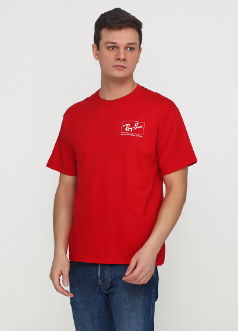 Красная футболка Jerzees