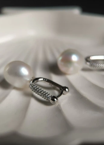 Серьги Silver Flame (350941545)