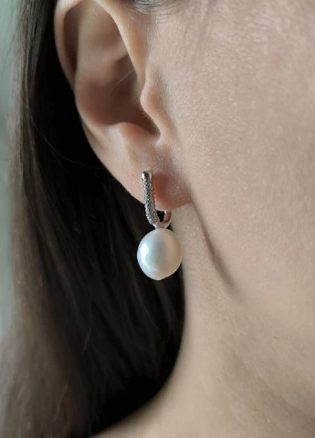Серьги Silver Flame (350941545)