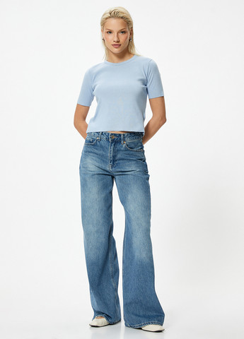 Блакитний літній джемпер джемпер KOTON