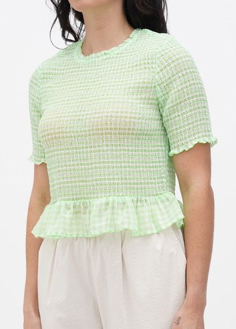 Комбинированная летняя блуза Pieces