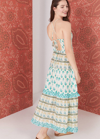 Комбінована кежуал сукня кльош, з відкритою спиною Springfield з квітковим принтом