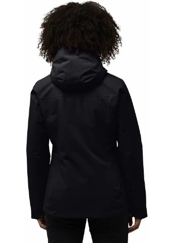Черная демисезонная куртка Jack Wolfskin A61893_6000