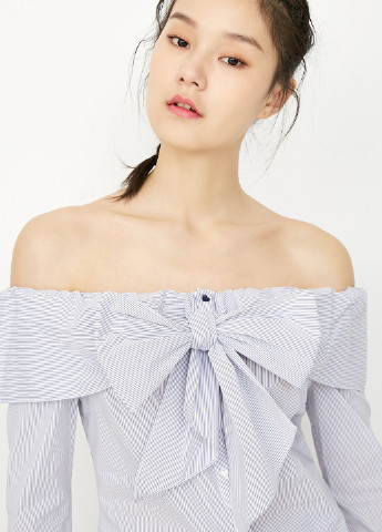 Блакитна блуза Only