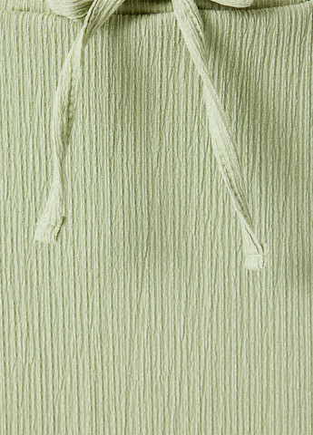 Мятная кэжуал однотонная юбка KOTON а-силуэта (трапеция)