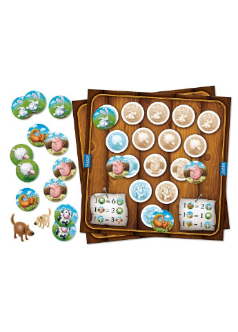 Настольная игра Суперфермер 3 в 1 (84085) Granna (252246296)