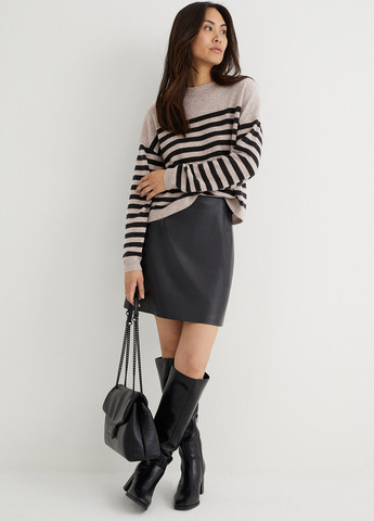 Сіро-бежевий демісезонний джемпер джемпер C&A