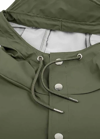 Куртка 1202-OLIVE Rains Long Jacket Green (368082461)
