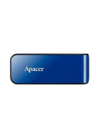 Флеш пам'ять USB AH334 64Gb Blue (AP64GAH334U-1) Apacer флеш память usb apacer ah334 64gb blue (ap64gah334u-1) (132824602)