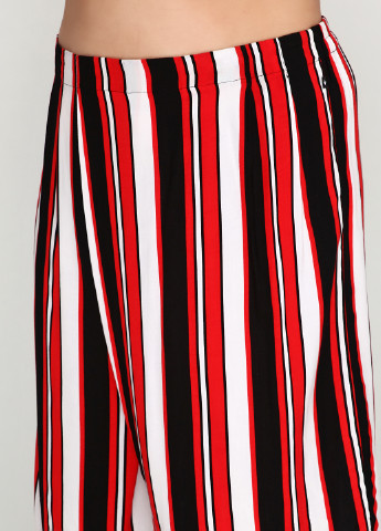 Костюм (блуза, бриджи) Adia Fashion брючный полоска красный кэжуал