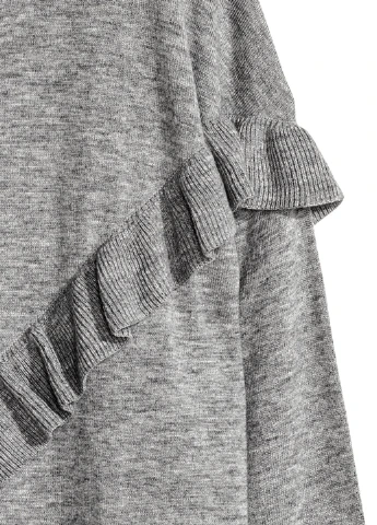 Сірий демісезонний светр H&M