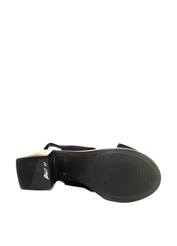 Черные босоножки No Brand без застежки