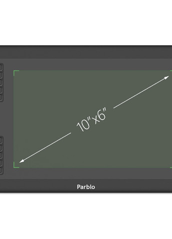 Графічний планшет A610 Plus V2 Parblo (215334545)