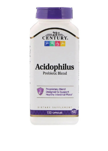Смесь пробиотиков Acidophilus (150 капсул) 21st Century (251206463)