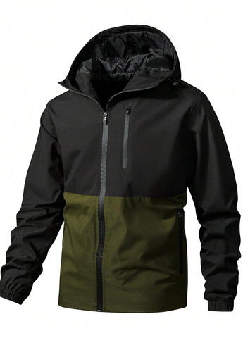 Чорна демісезонна куртка SHEIN