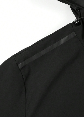 Чорна демісезонна куртка SHEIN