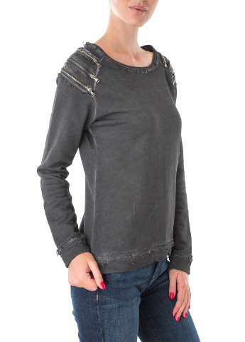 Сірий світшот Please однотонний (241230902)