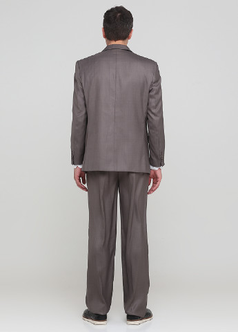 Серый демисезонный костюм (пиджак, брюки) брючный Torrente