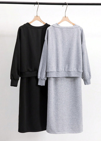 Костюм (2 шт.)(майка, худи, спідниця) SHEIN (330817762)