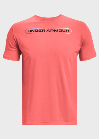Светло-красная футболка Under Armour