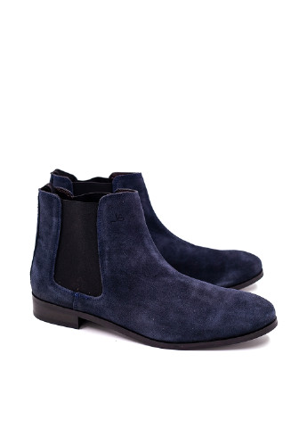 Темно-синие осенние ботинки челси Jean-Louis Scherrer