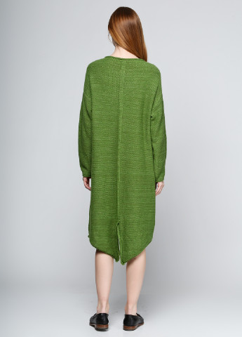 Зеленое кэжуал платье Dins Tricot