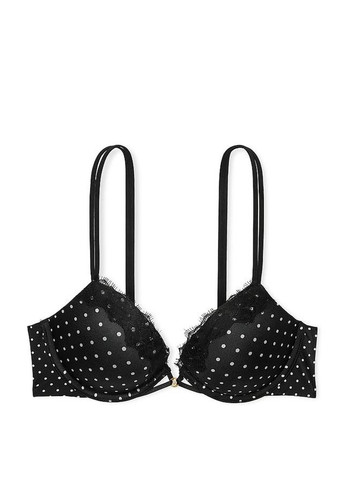 Чорний демісезонний комплект (бюстгальтер, трусики) Victoria's Secret