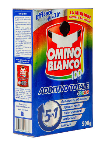 Средство для удаления пятен Color 5 в 1 (100 стирок) 500 г OMINO BIANCO (215233149)
