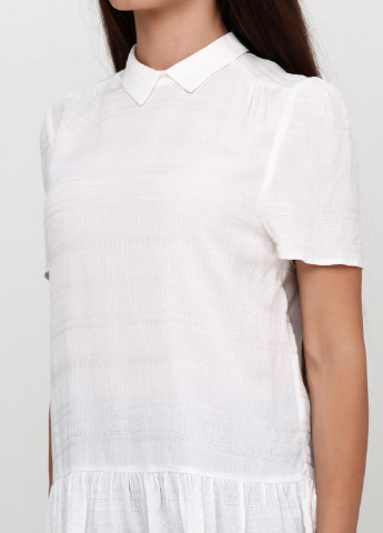 Белая летняя блуза Kookai