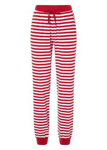 Красная всесезон пижама (лонгслив, брюки) лонгслив + брюки Esmara