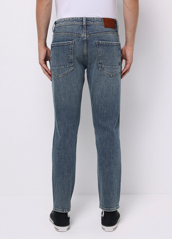 Серо-синие демисезонные регюлар фит джинсы Colin's