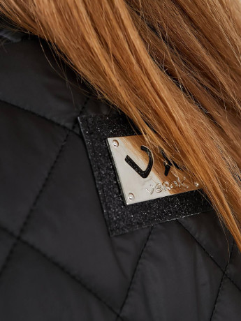 Женский жилет стеганый на синтепоне черного цвета р.56/58 376059 New Trend (255401129)