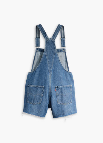 Комбінезон Levi's комбінезон-шорти однотонний синій джинсовий бавовна