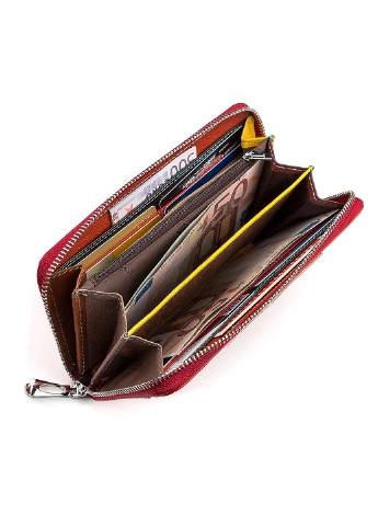 Жіночий шкіряний гаманець 19х10х3 см st leather (229459287)