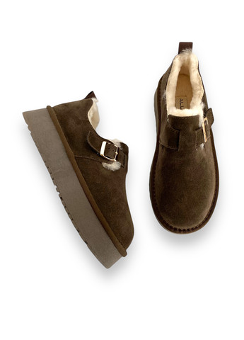 ALLSY Туфли коричневый з натуральная замша, китай — зима (305844698)