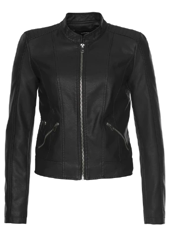 Черная демисезонная куртка Vero Moda