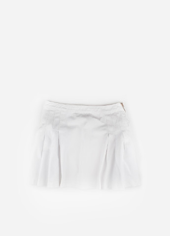 Белая однотонная юбка Boohoo