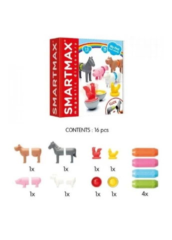 Конструктор Мої перші домашні тварини (SMX 221) Smartmax (254082662)