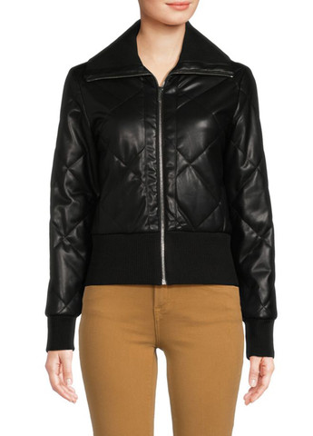 Чорна демісезонна куртка Calvin Klein