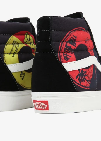Чорні кеди Vans X MOONEYES SK8-HI