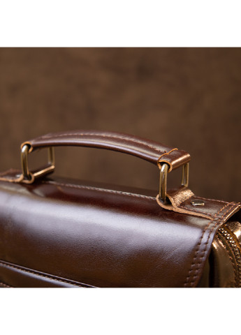 Чоловіча шкіряна сумка 19,5х21,5х5,5 см Vintage (252130548)