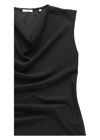 Черное вечернее, кэжуал платье футляр Kiomi однотонное