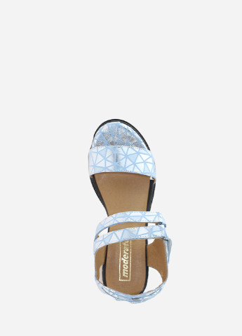 Голубые босоножки rm2293 голубой Moderate