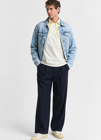 Бежевая футболка Gant