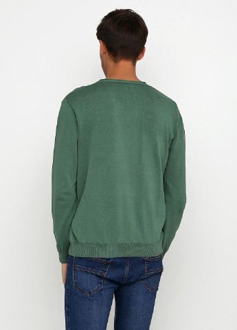 Зеленый демисезонный пуловер пуловер Cashmere Company