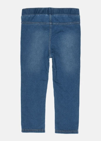 Синие летние джеггинсы H&M