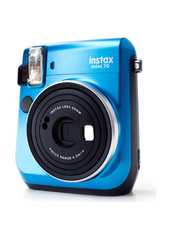 Фотокамера моментальной печати INSTAX Mini 70 Blue Fujifilm моментальной печати instax mini 70 blue (151241176)