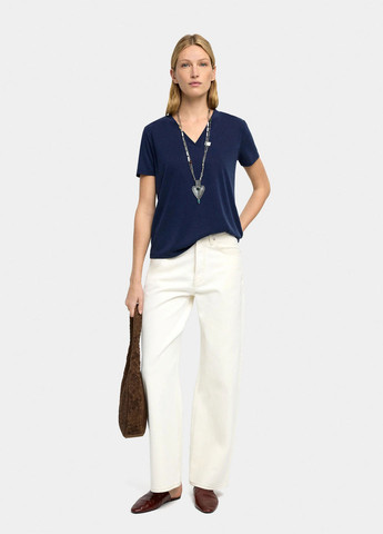 Тёмно-синяя блуза Parfois