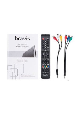 Телевизор Bravis led-22d1900 + t2 black (132568972)