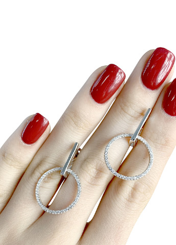 Сережки Silver Flame (164347645)